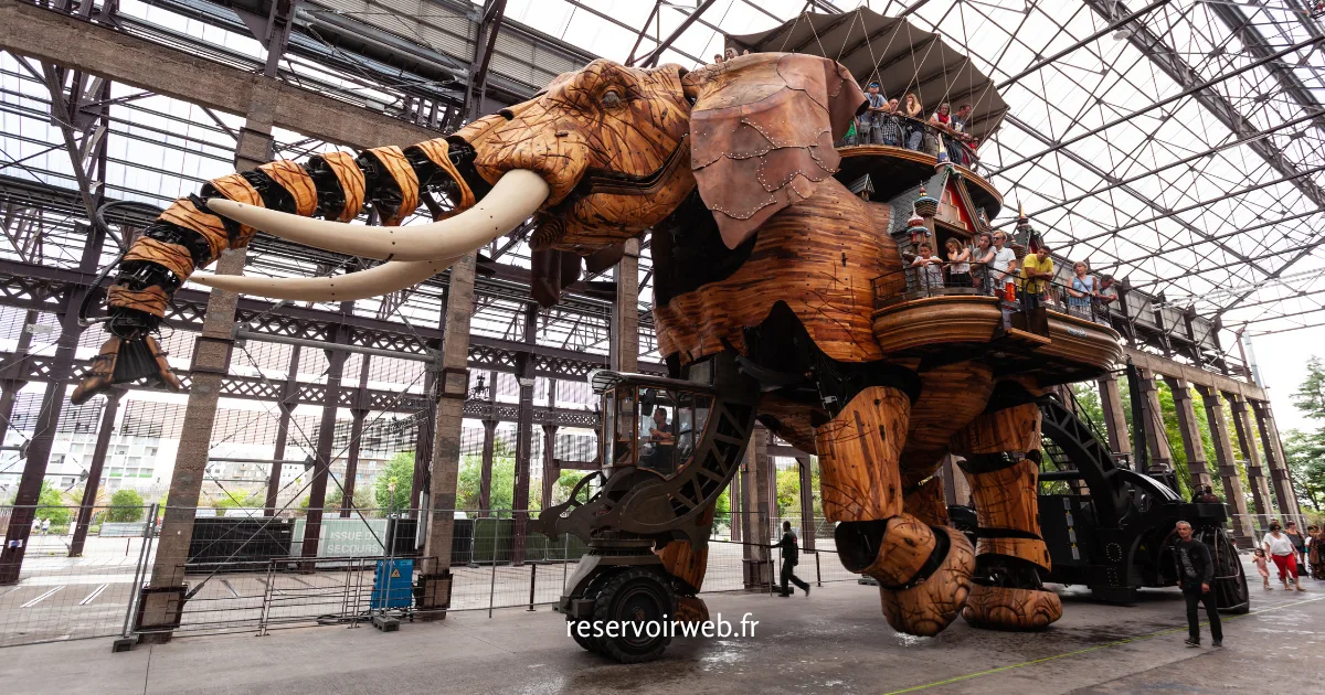 elephant-machines-de-nantes Le grand éléphant, les machines de l'île, Nantes.
